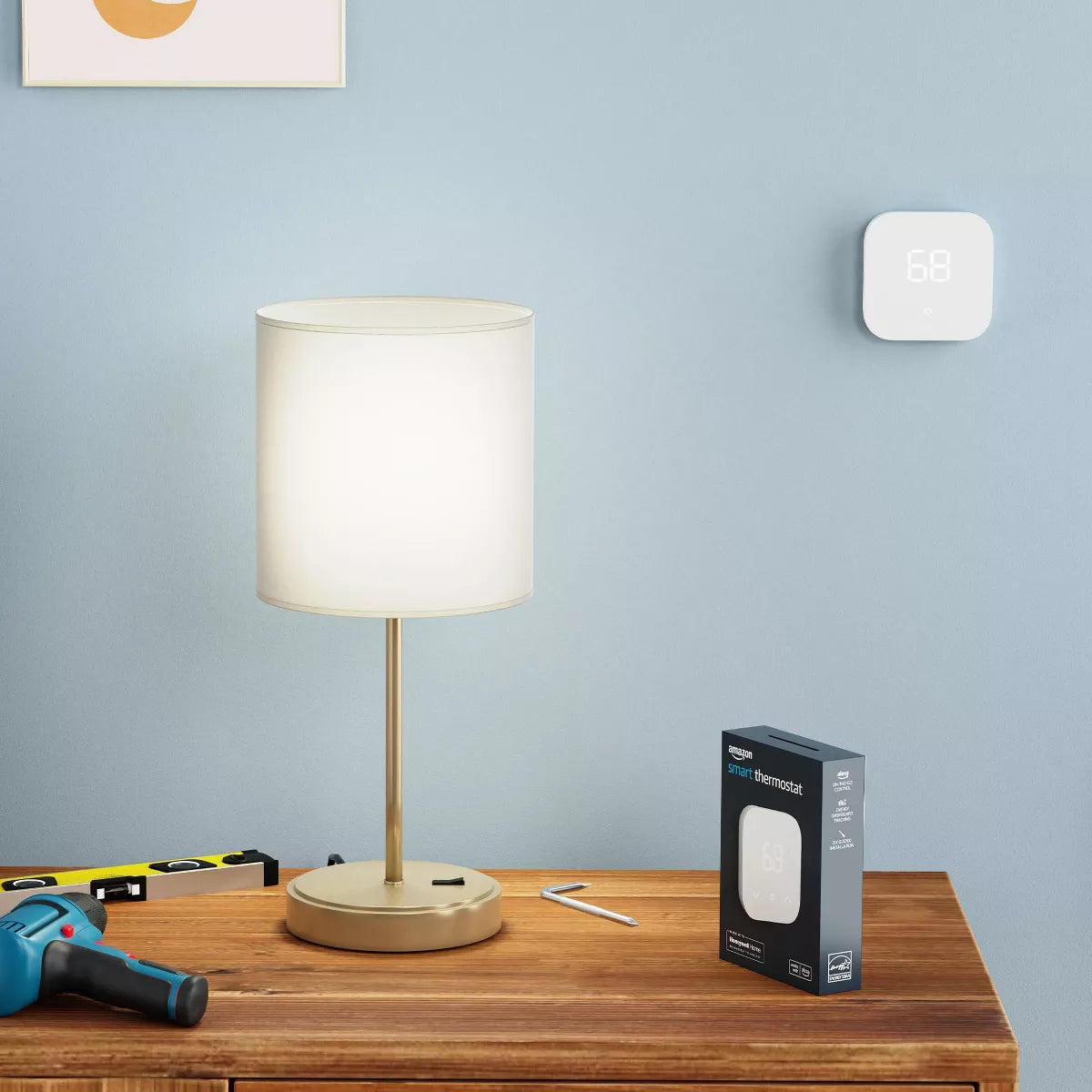 Amazon Smart Thermostat Is An Easy Way To Switch From A Traditional Thermostat & It Helps Reduce Energy Usage- Saving You Money....15% OFF! TRENDING OVER THE LAST 2 WEEKS!