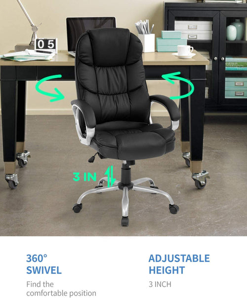 High Back Ergonomic Office Chair With Superior Comfort That Provides Maximum Lumbar Support