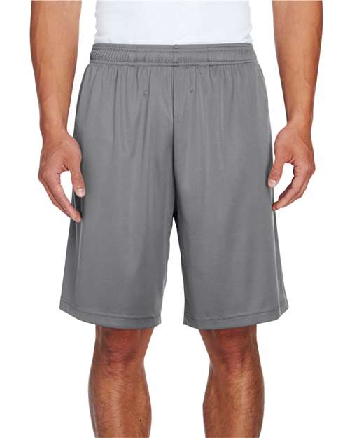 Men's Zone Performance Shorts, Moisture Wicking Performance, Side Pockets.