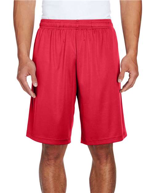 Men's Zone Performance Shorts, Moisture Wicking Performance, Side Pockets.