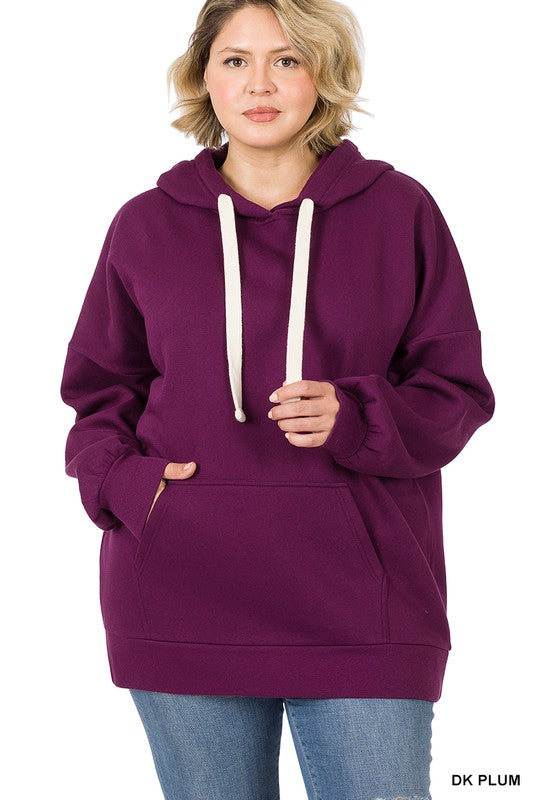 Women's Plus Oversized Hoodie, Offers A Relaxed & Laid-Back Vibe...OVERSIZED IS TRENDING - ONLY 26 MORE IN STOCK!