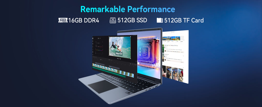 Laptop Computer, 15.6 Inch, Windows 11 Notebook, 16G RAM, 512GB, Intel HD 520, Full HD 1920 X 1080 IPS Display Screen, 1 Year Limited Warranty....61.24% OFF!