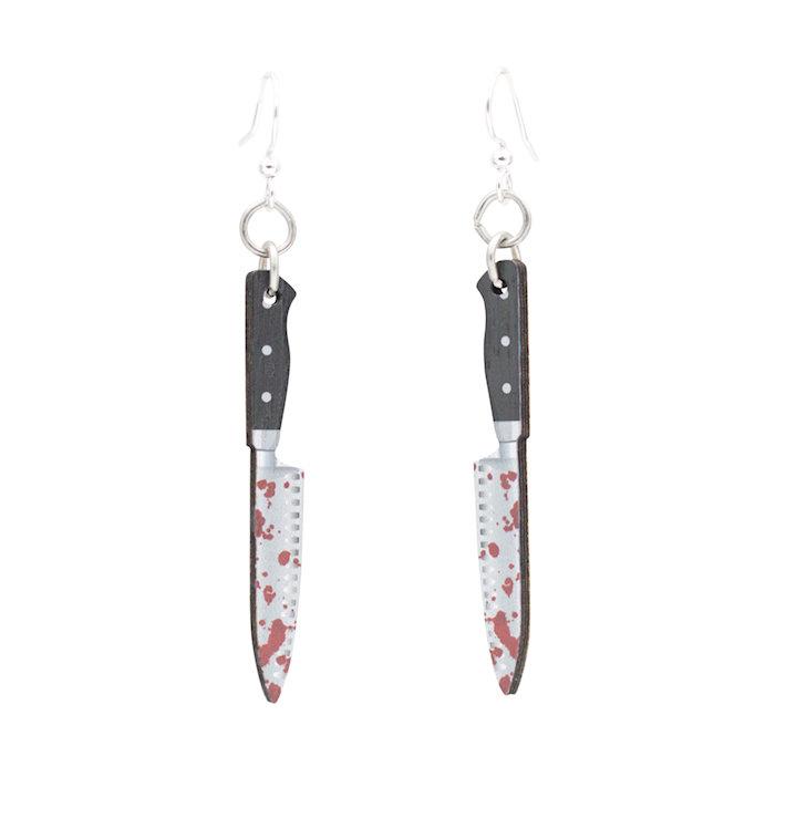 Halloween Chef's Knife Earrings....20% OFF!