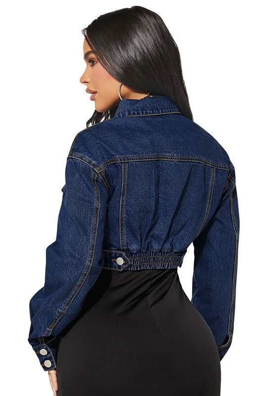 Women's Fashion-Designer Denim Jacket...TRENDING NOW!