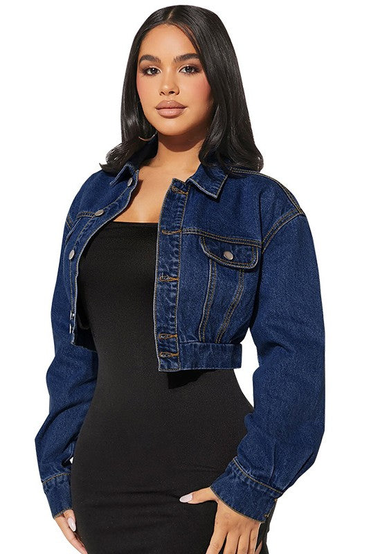 Women's Fashion-Designer Denim Jacket...TRENDING NOW!