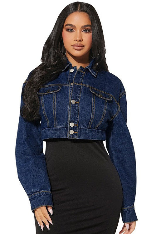 Women's Fashion-Designer Denim Jacket...TRENDING NOW!