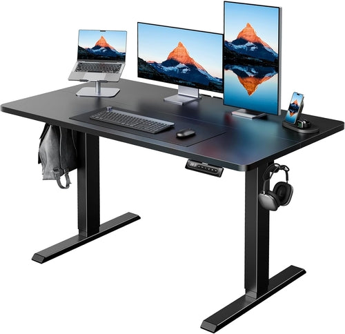 48" X 24" Electric Standing Desk With Adjustable Height, 4 Custom Height Settings. ONLY 8 MORE IN STOCK!