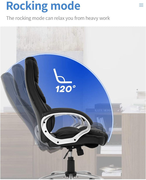 High Back Ergonomic Office Chair With Superior Comfort That Provides Maximum Lumbar Support