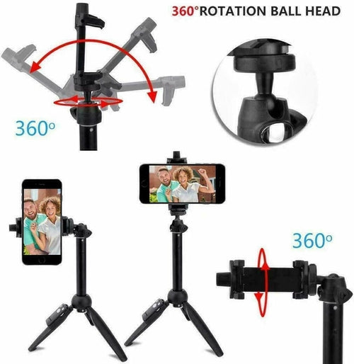 Selfie Stick & Tripod, Extend From 8" to 40", 360 Degree Design, Connect The Bluetooth Remote to Your Device, Portable &, Many Other Spec's.