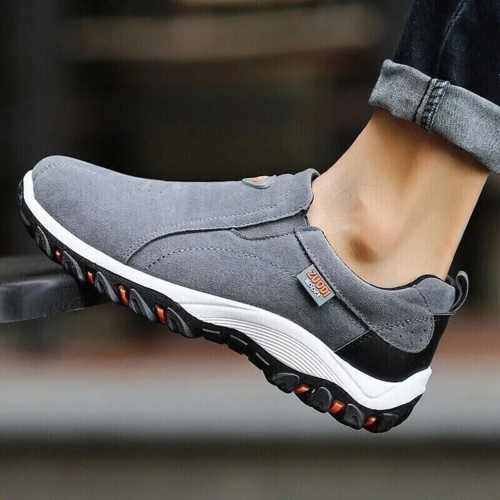 Men's Loafer Slip On Athletic Shoes, Great Arch Support, Breathable & Non-Slip.