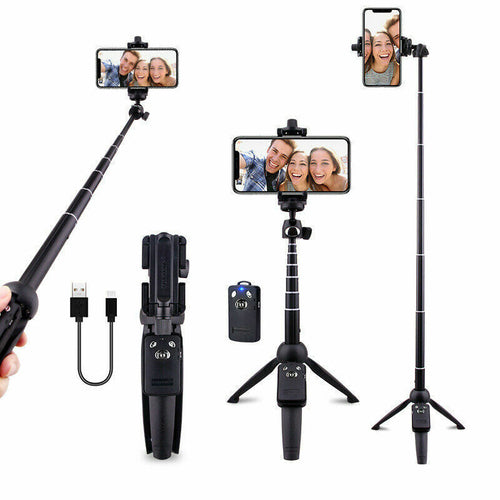 Selfie Stick & Tripod, Extend From 8" to 40", 360 Degree Design, Connect The Bluetooth Remote to Your Device, Portable &, Many Other Spec's.