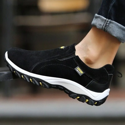 Men's Loafer Slip On Athletic Shoes, Great Arch Support, Breathable & Non-Slip.