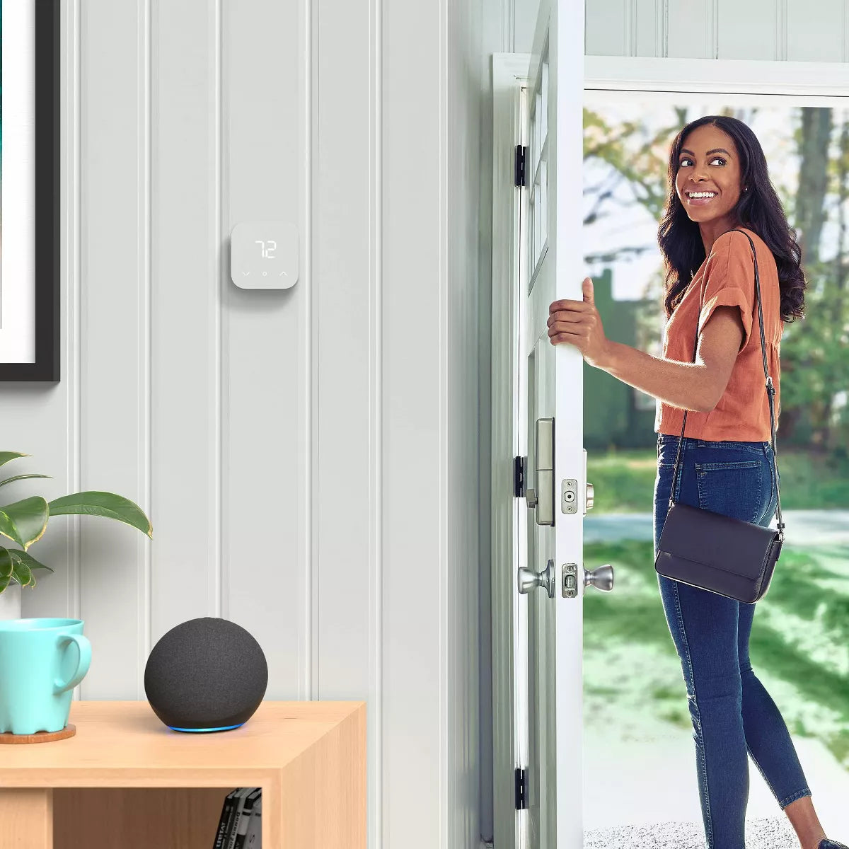 Amazon Smart Thermostat Is An Easy Way To Switch From A Traditional Thermostat & It Helps Reduce Energy Usage- Saving You Money....15% OFF! TRENDING OVER THE LAST 2 WEEKS!