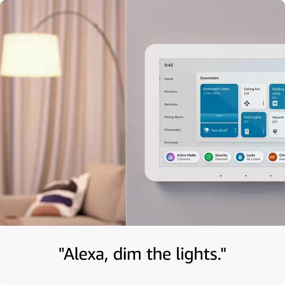 Echo Hub- 8 In. Smart Home Control Panel With Alexa, Compatible With Over 140,000 Devices, Manage Your Entire Smart Home With 1 Easy-To-Use Control Panel....10% OFF! TRENDING NOW!