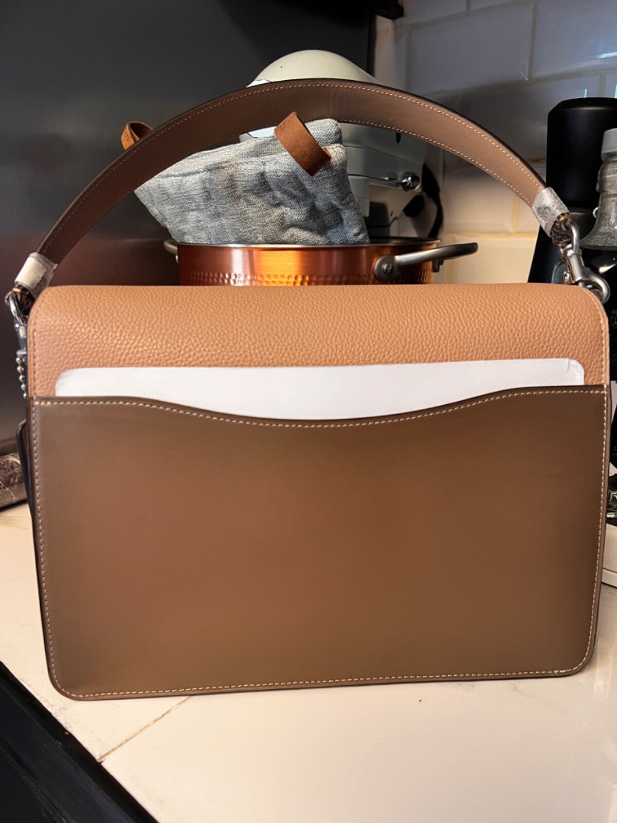 Coach "Tabby" Snakeskin Shoulder Bag. Featuring  A Zip & Push Lock Closure, As Well As An Adjustable Top Handle & Cross-Body Strap For Versatile Carrying Options....15% OFF! TRENDING NOW!