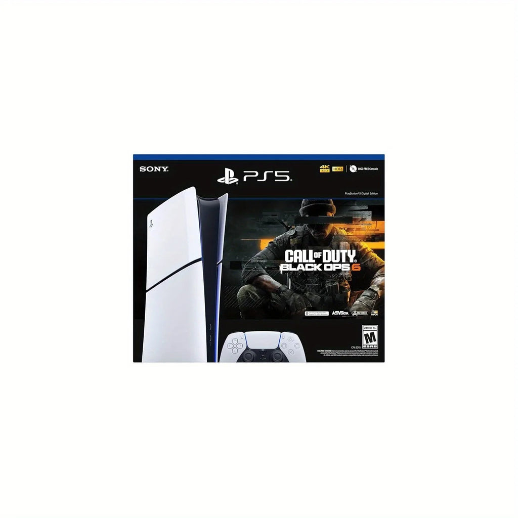 PS5, Slim Model, Call of Duty- Black Ops, 6 Full Game Digital Voucher With Ray Tracing Support, Feel Every Impact & Recoil With Haptic Feedback & Adaptive Triggers....64.81% OFF!