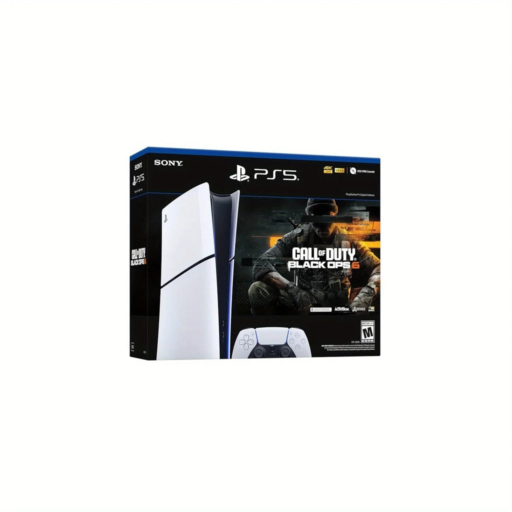 PS5, Slim Model, Call of Duty- Black Ops, 6 Full Game Digital Voucher With Ray Tracing Support, Feel Every Impact & Recoil With Haptic Feedback & Adaptive Triggers....64.81% OFF!