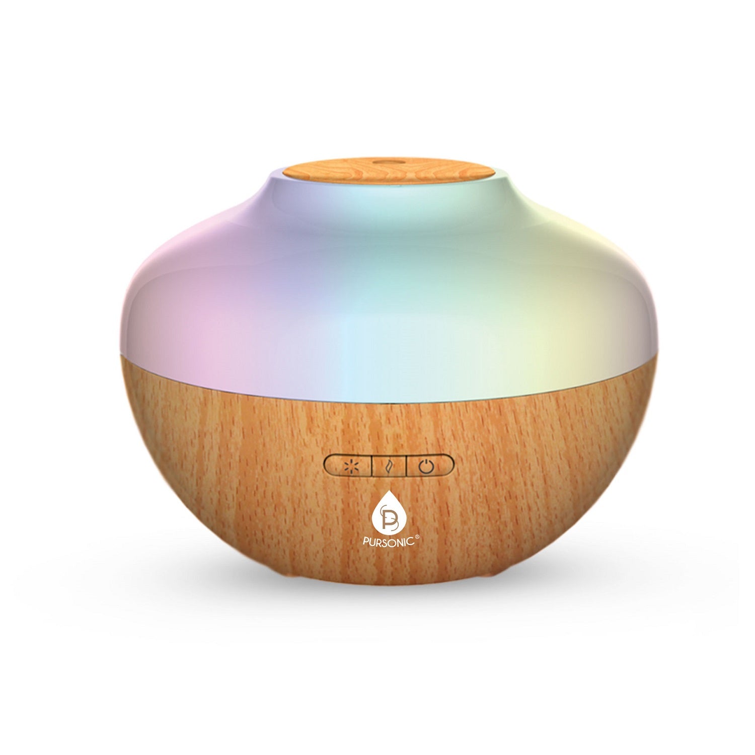 Pursonic Ultimate Wellness Bundle: Air Purifier, Diffuser & 6 Pack Of Essential Oils Set