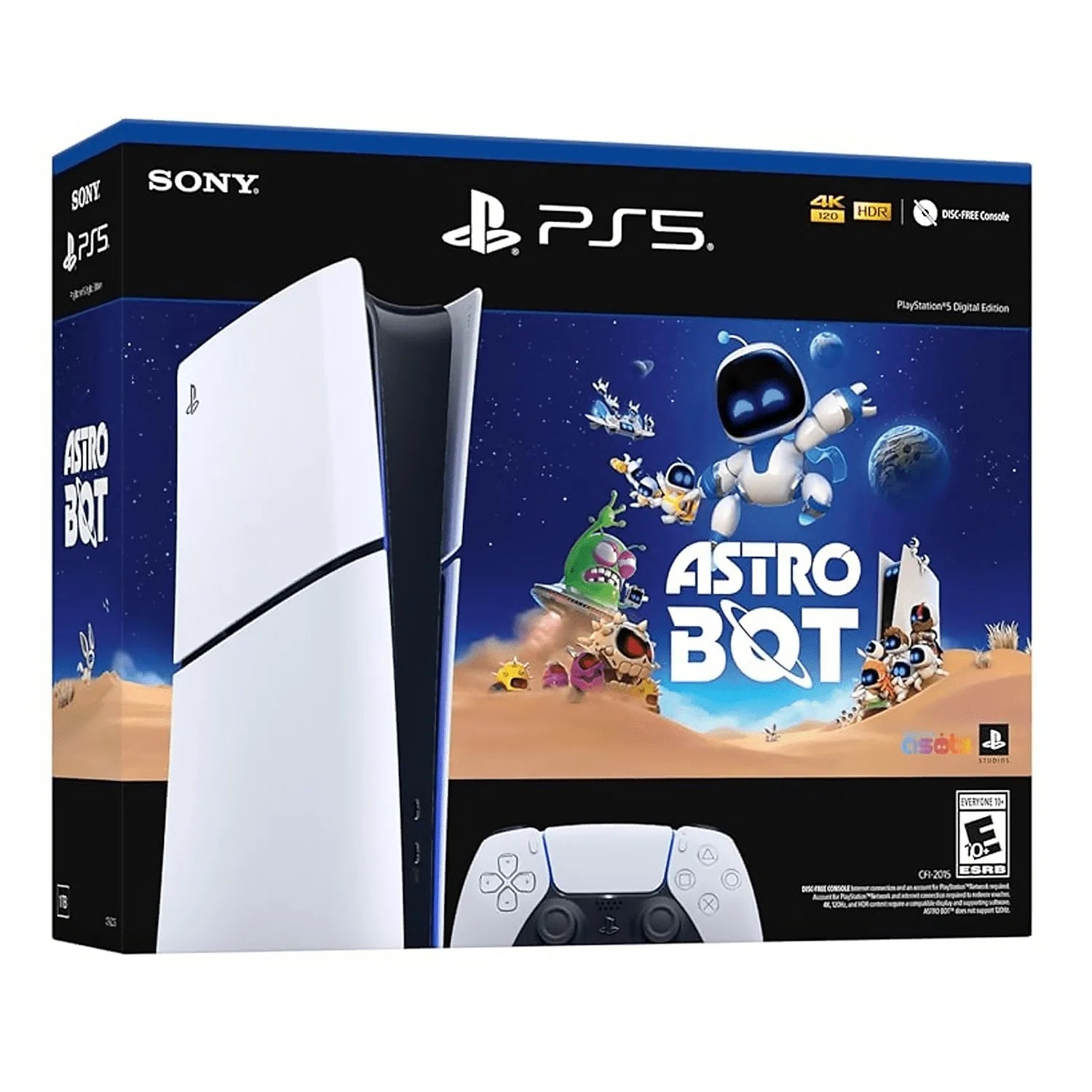 PlayStation®5 Digital Edition - ASTRO BOT Bundle, Console Plus Full Game Download Code For ASTRO BOT, Ultra-High Speed SSD, 4K HDR, Wireless Controller With Haptic Feedback....64.81% OFF!