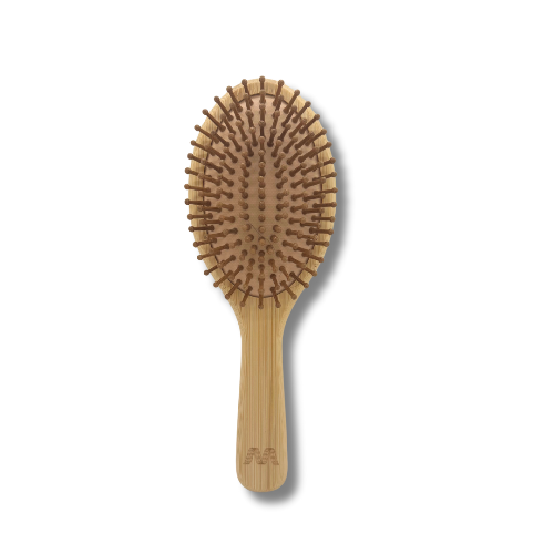 Bamboo Brush, With Rounded Bamboo Bristles, Will Detangle Hair & Massage Scalp, Eco-Friendly...ANYTHING BAMBOO IS STILL TRENDING!