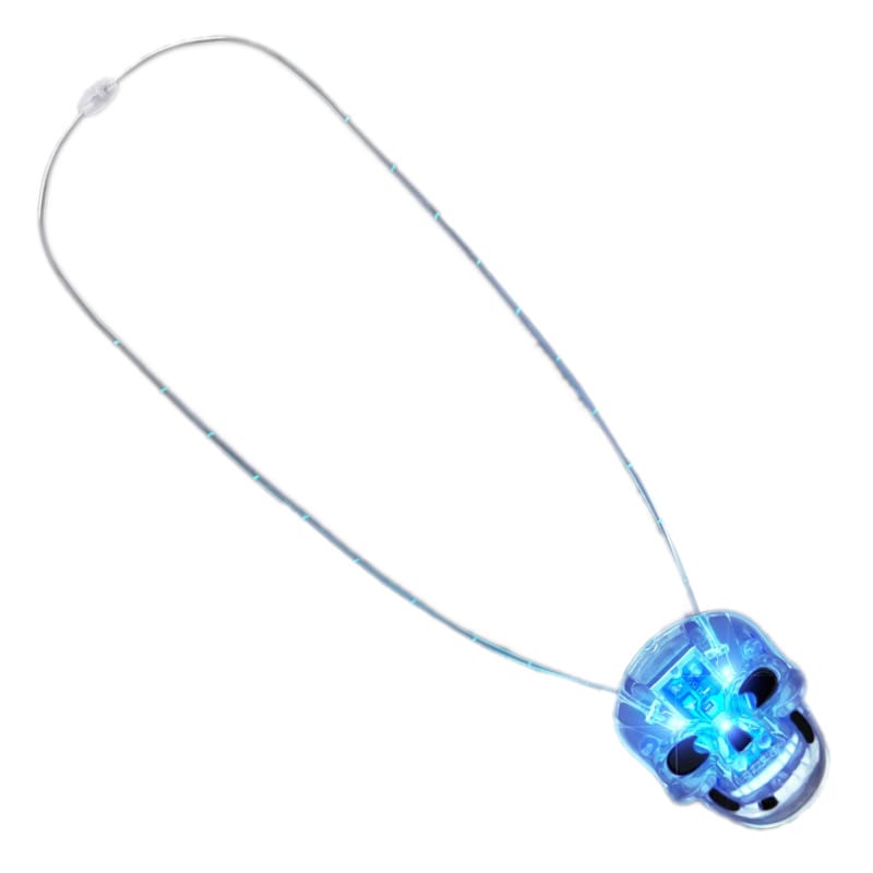 Halloween LED Skull Necklace-0