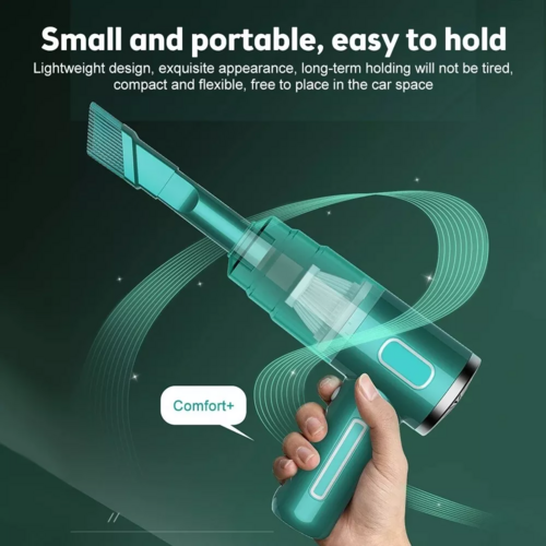 Portable, Cordless, Hand Held, Vacuum Cleaner For Use In Car, Auto, Home.