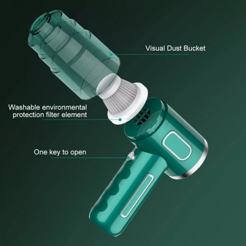 Portable, Cordless, Hand Held, Vacuum Cleaner For Use In Car, Auto, Home.