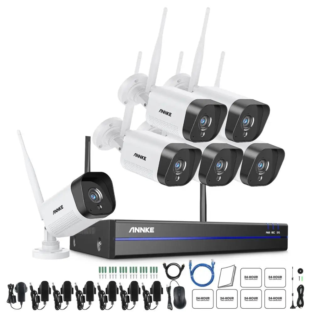 Outdoor Wireless, Video Surveillance System, Video Recording & Playback, Wi-Fi Access, Instant Motion Detection, AI Detection, Outputs For TV, Monitor & Computer, Mobile Monitoring, Weatherproof Outdoor....11.92% OFF!