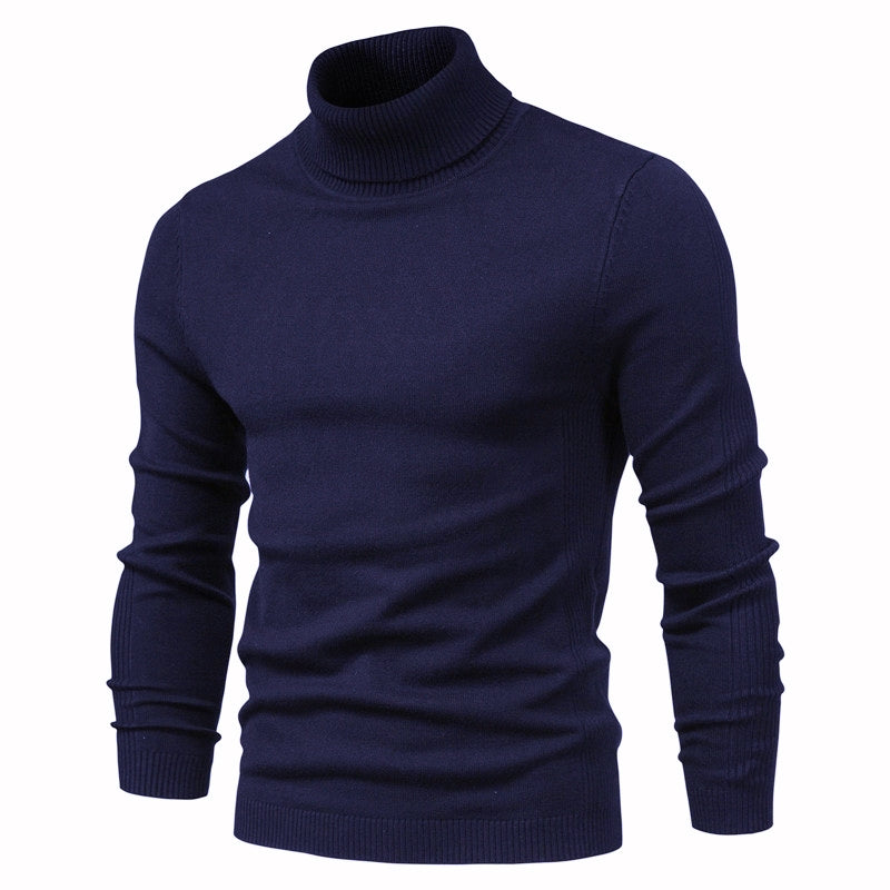 Men's Turtleneck Sweater, Casual Solid Color, Warm Pullover, High Quality, High Neck, Long Sleeve Sweater. STILL TRENDING ON GOOGLE, ONLY 8 REMAINING!