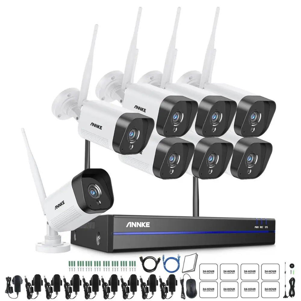 Outdoor Wireless, Video Surveillance System, Video Recording & Playback, Wi-Fi Access, Instant Motion Detection, AI Detection, Outputs For TV, Monitor & Computer, Mobile Monitoring, Weatherproof Outdoor....11.92% OFF!