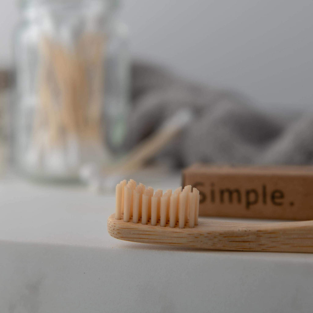 Bamboo, Duo, Toothbrushes, Bio-Degradable/Eco-Friendly, Ergonomic Handle With Soft Wavy Bristles...HEAVY TRAFFIC THIS WEEK!