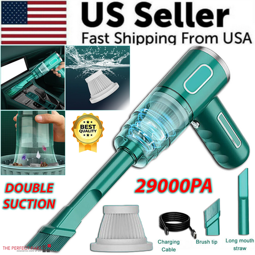 Portable, Cordless, Hand Held, Vacuum Cleaner For Use In Car, Auto, Home.
