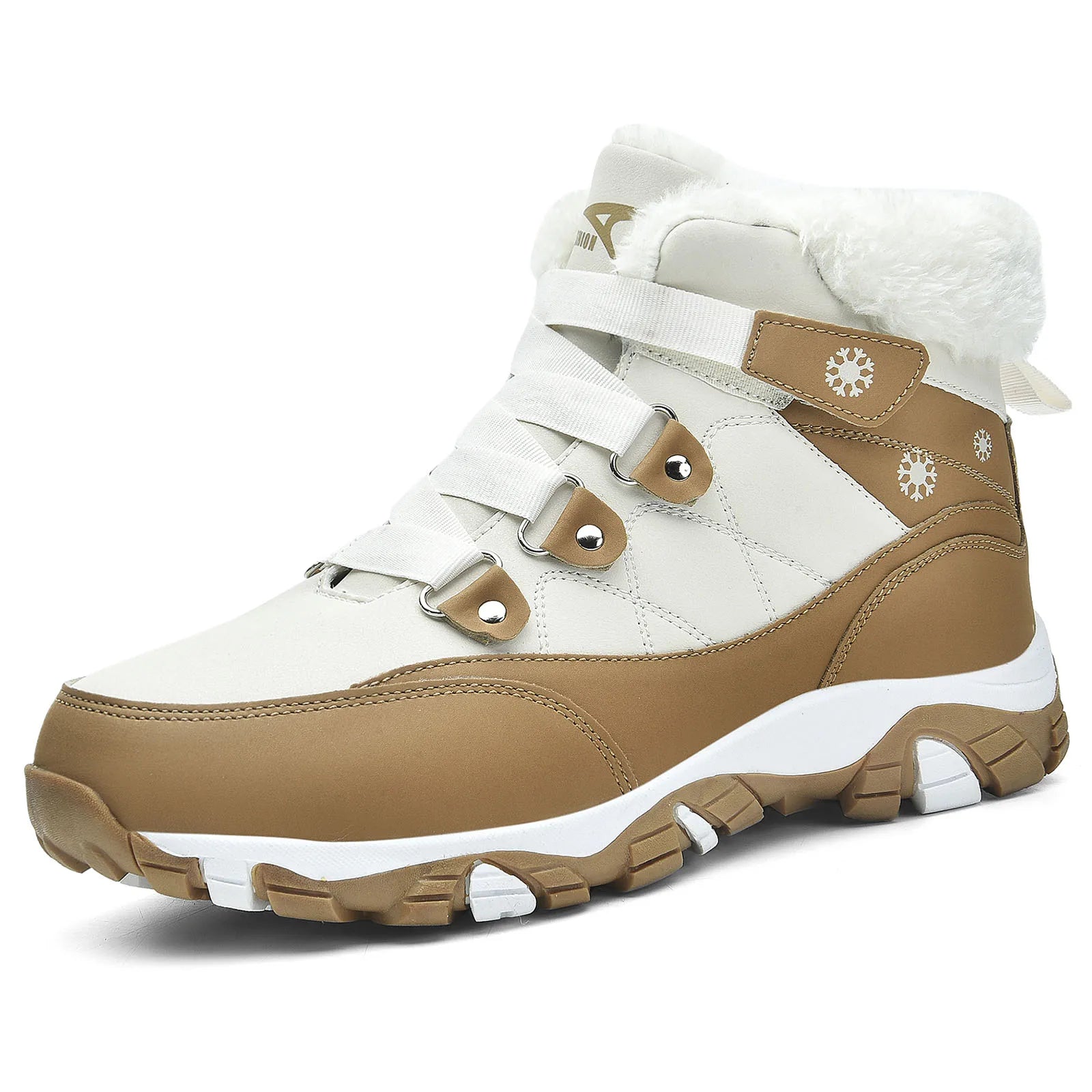 Women's Warm Fur Lined Winter Boots, Comfortable Ankle Booties, Outdoor Hiking Boots.....15% OFF!