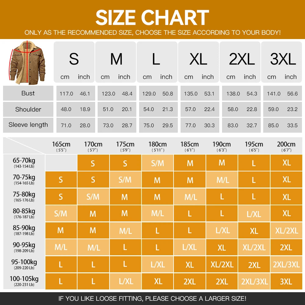 Men's Warm Waterproof Fleece, Lined High Quality Multi-Color Coat.....20% OFF!