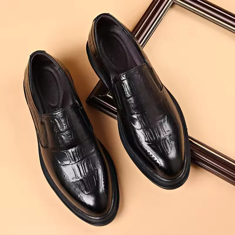 Men's Oxford Business Casual Leather Dress Shoes.....20% OFF! I HAVE SLIGHTLY OVER 100 LEFT!