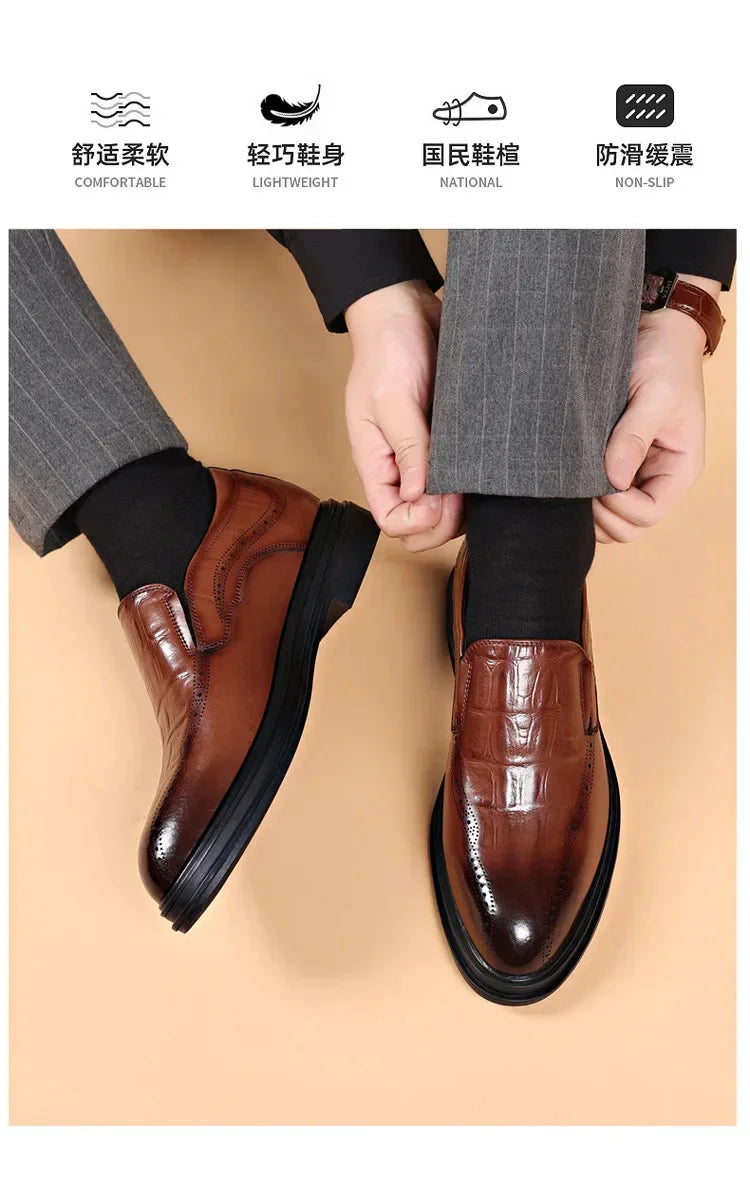 Men's Oxford Business Casual Leather Dress Shoes.....20% OFF! I HAVE SLIGHTLY OVER 100 LEFT!