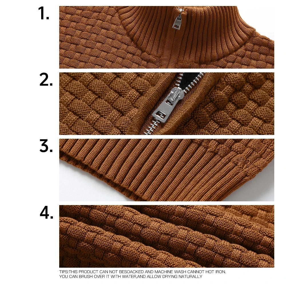 Men's Sweater, Quarter Zip, Polo Zip Pullover....20% OFF!