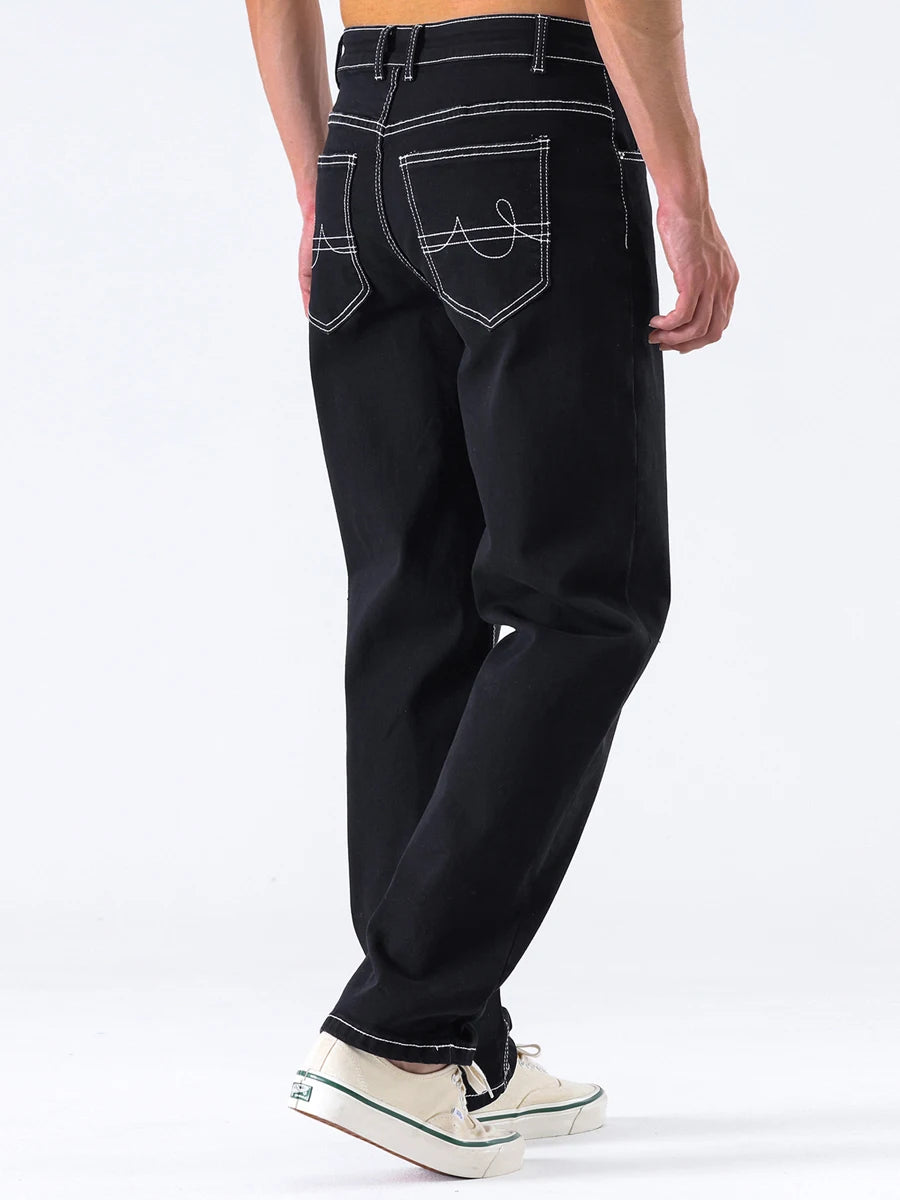 Men s Vintage, Retro Fit Jeans, Faded Washed, Gradient Color Distressed Denim.....10% OFF!