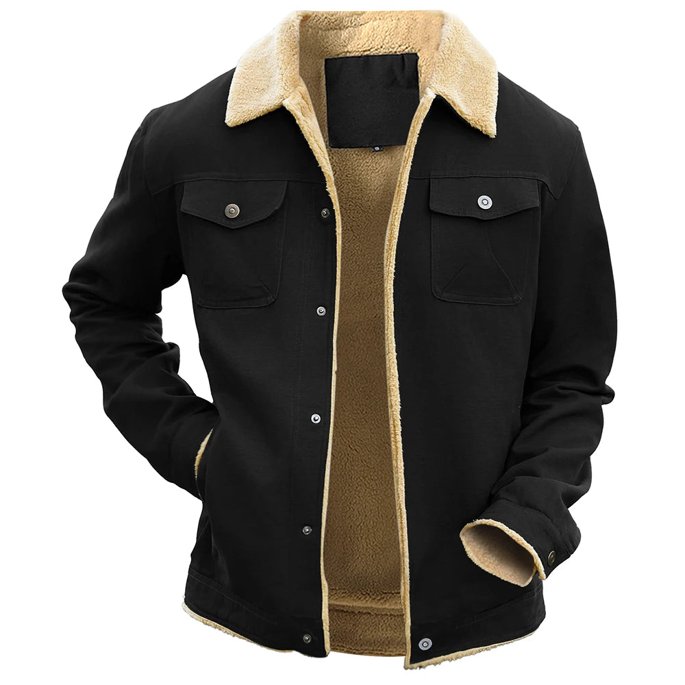 Men's Warm Waterproof Fleece, Lined High Quality Multi-Color Coat.....20% OFF!