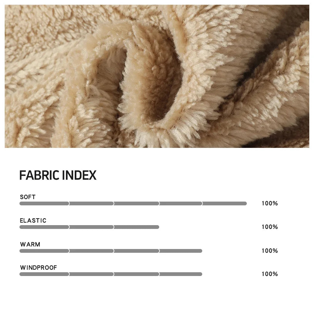 Men's Jacket, Windproof/Warm Bomber Coat, Sherpa Lined Flannel...20% OFF! TRENDING NOW!