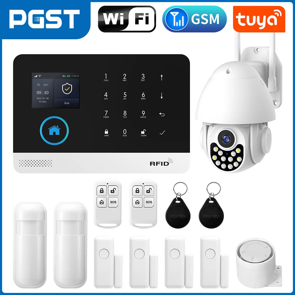 Home Security System, Indoor, Arm Via App, Wireless, Indoor Display Keyboard, Device Sharing....56.654% OFF!