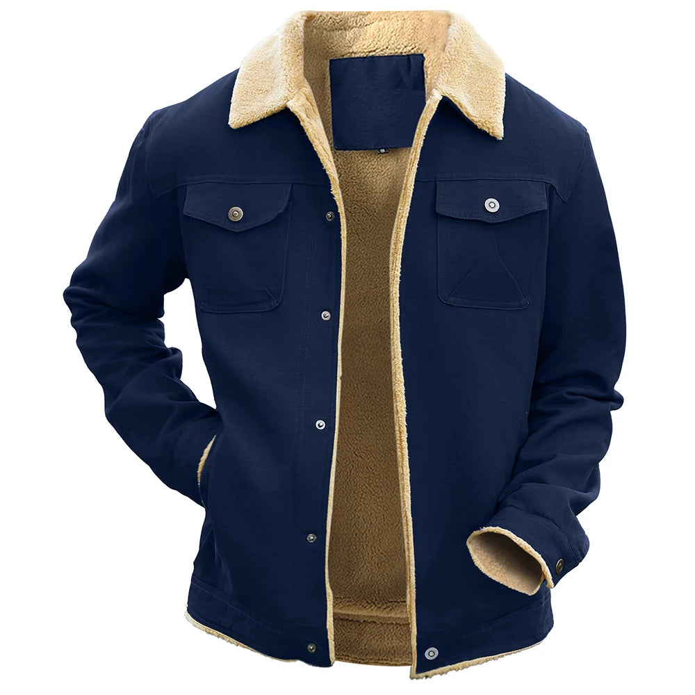 Men's Warm Waterproof Fleece, Lined High Quality Multi-Color Coat.....20% OFF!