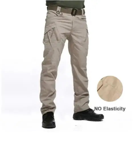 Men's Wear Resistant Pants, Multi-Pocket, Straight Leg Cargo Pants....10.94% OFF!