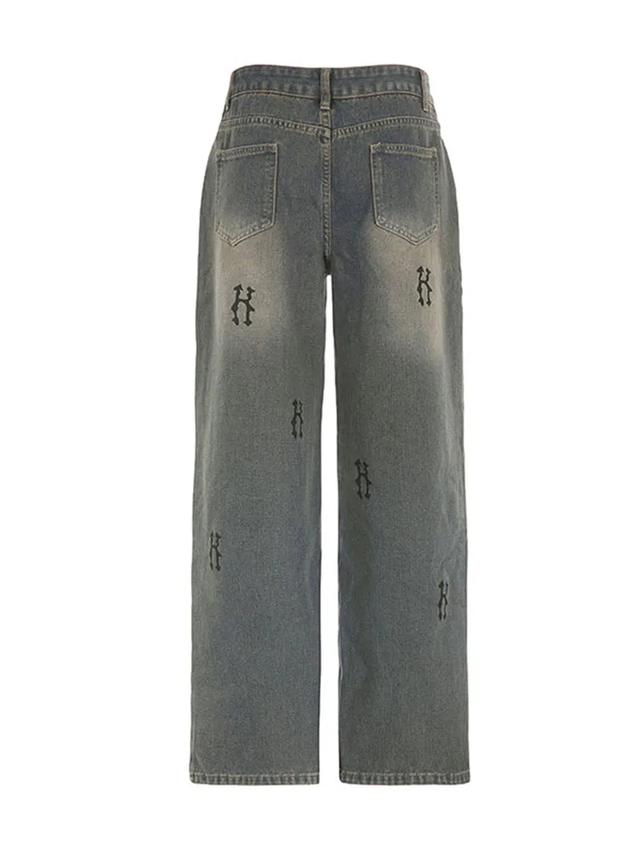 Women's Retro- Wide Leg Denim Jeans....20% OFF! TRENDING NOW!