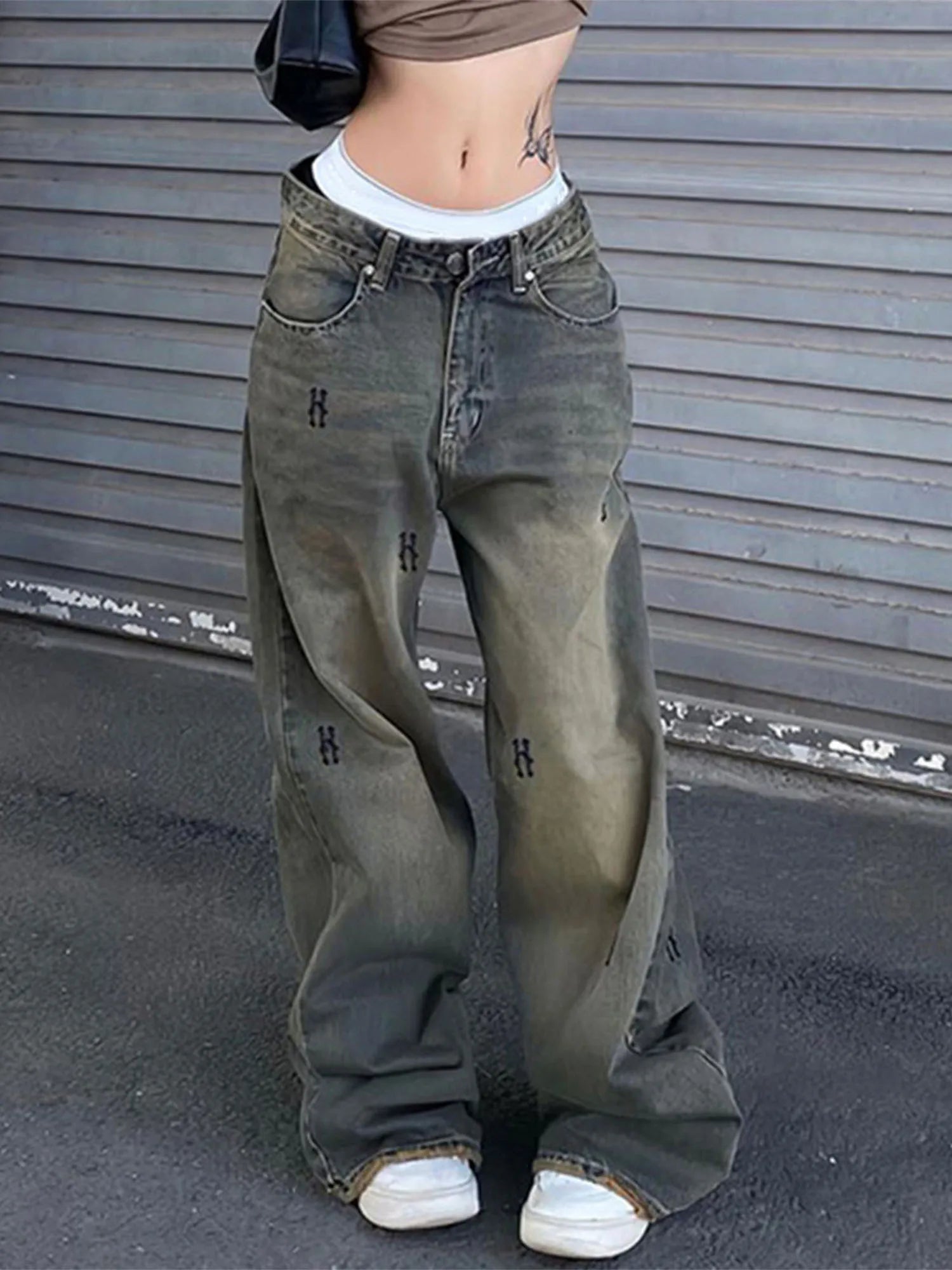 Women's Retro- Wide Leg Denim Jeans....20% OFF! TRENDING NOW!