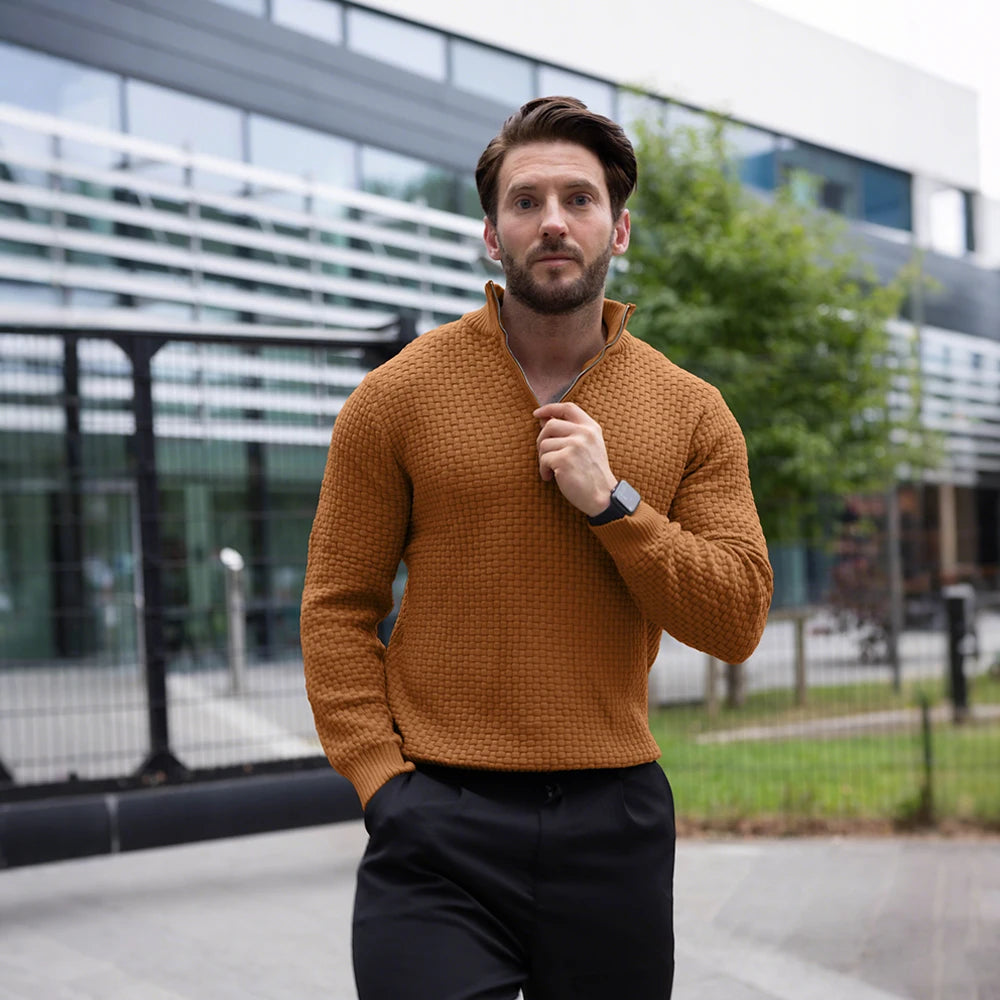Men's Sweater, Quarter Zip, Polo Zip Pullover....20% OFF!