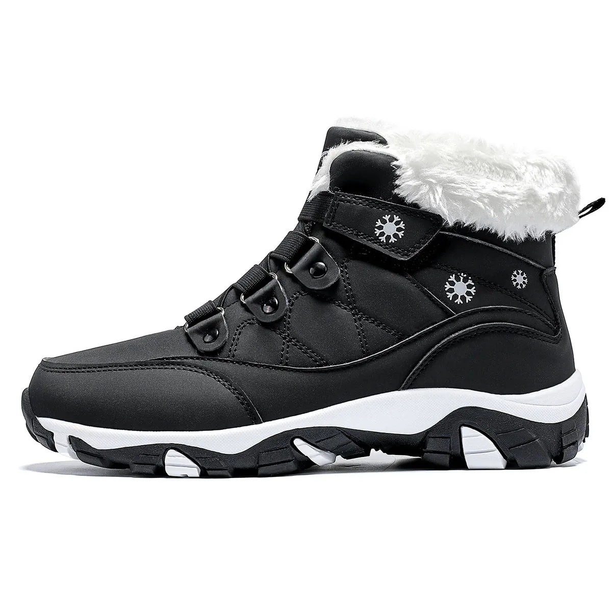 Women's Warm Fur Lined Winter Boots, Comfortable Ankle Booties, Outdoor Hiking Boots.....15% OFF!
