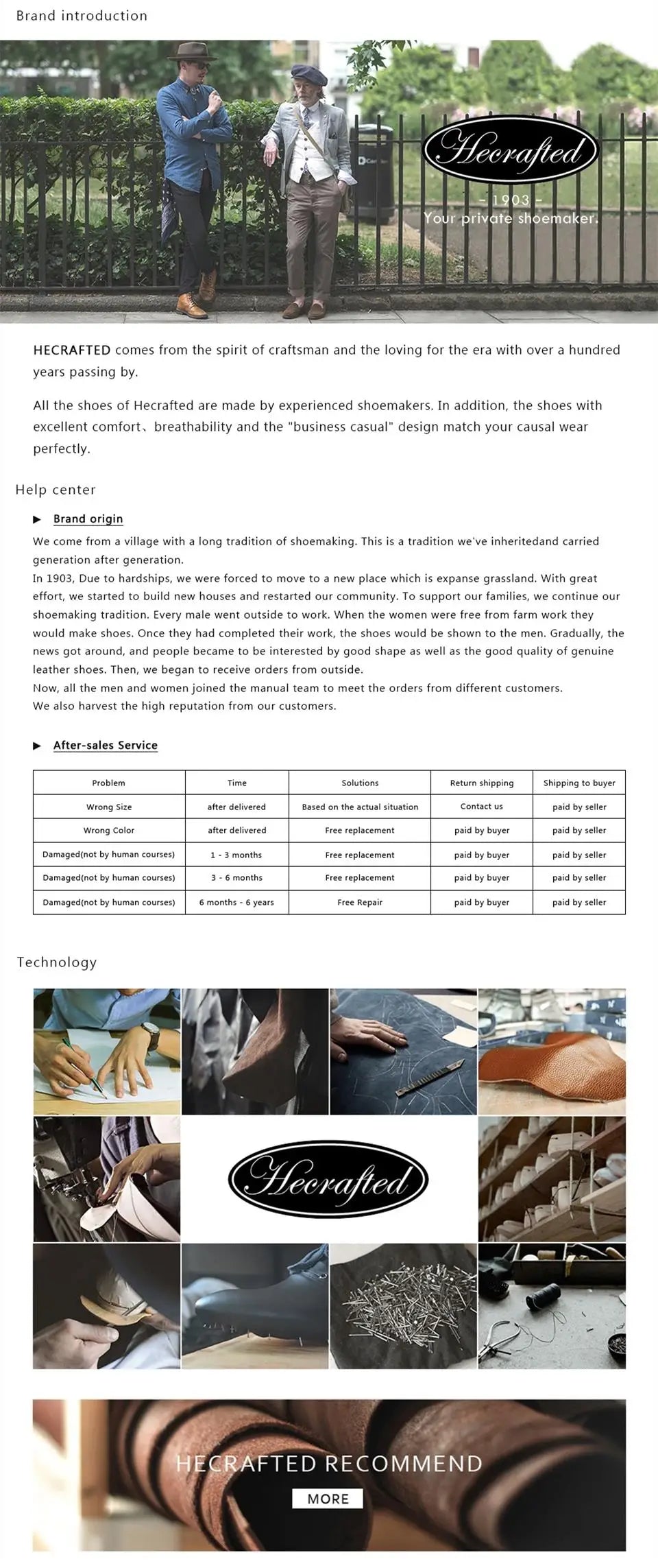 Men's Leather Retro Boots, Ankle High