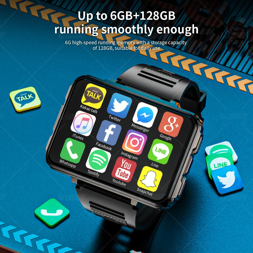 LOKMAT Android Watch, Phone, 2.4 Inch HD Large- Detachable Screen, Watch Head Can Be Removed & Used As A Mini Mobile Phone, 4G/5G Network. High Definition Dual Camera With Flashlight, Gaming Watch....65.37% OFF! THIS IS SELLING!