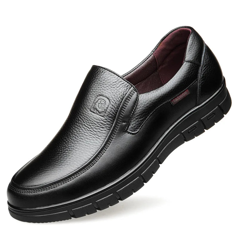 Men's Leather Slip On Shoes, Soft Soled Casual Shoes.....44.71% OFF! VERY POPULAR SHOE & STILL TRENDING!
